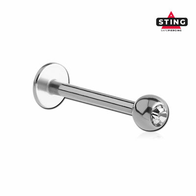 STING Piercing STING Piercing Sterilizzato - Diamond Labret - STGZ-MLBJ product_description Piercing Diamond Labret.